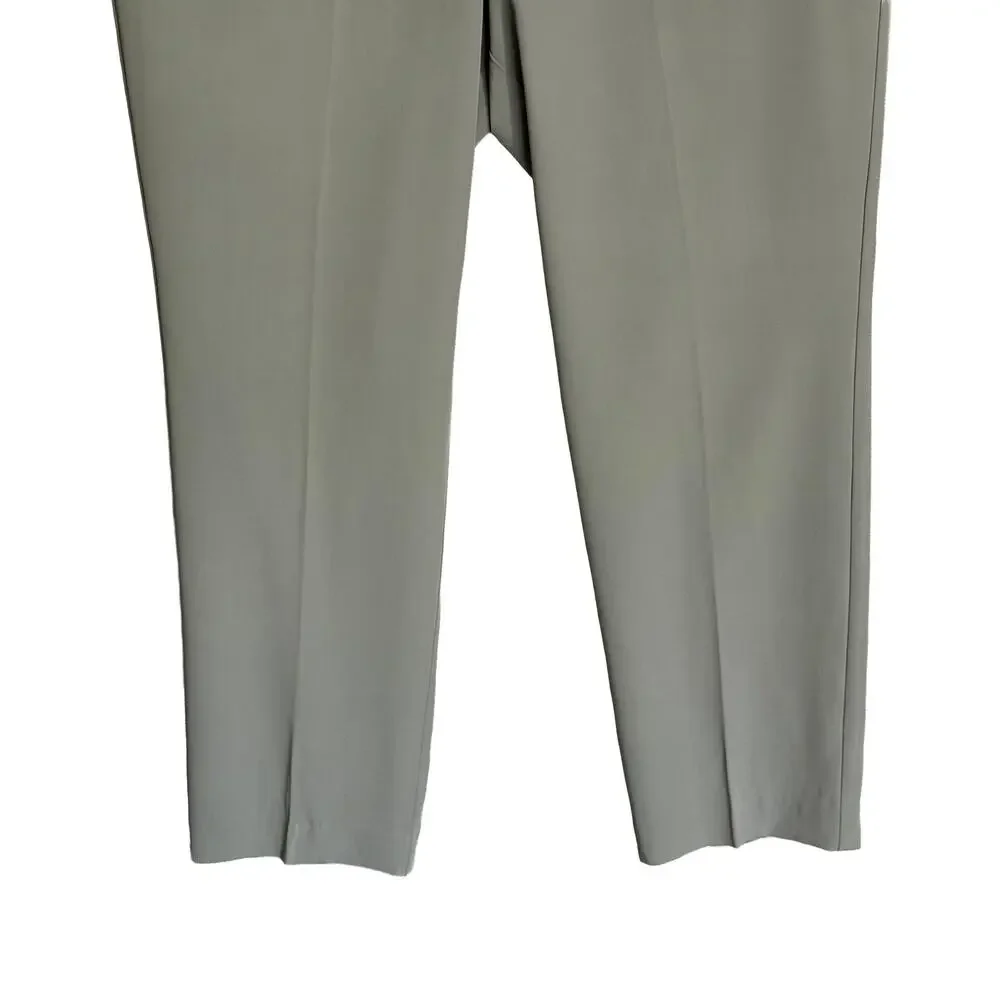 Perry Ellis Portfolio Pants Men's 40x30 Modern Fit Dress Pant Chiseled Stone NEW
